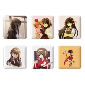 مگنت خندالو طرح انیمه ناپدید شدن هارومی سوزومیا The Disappearance of Haruhi Suzumiya کد 1431A مجموعه 6 عددی