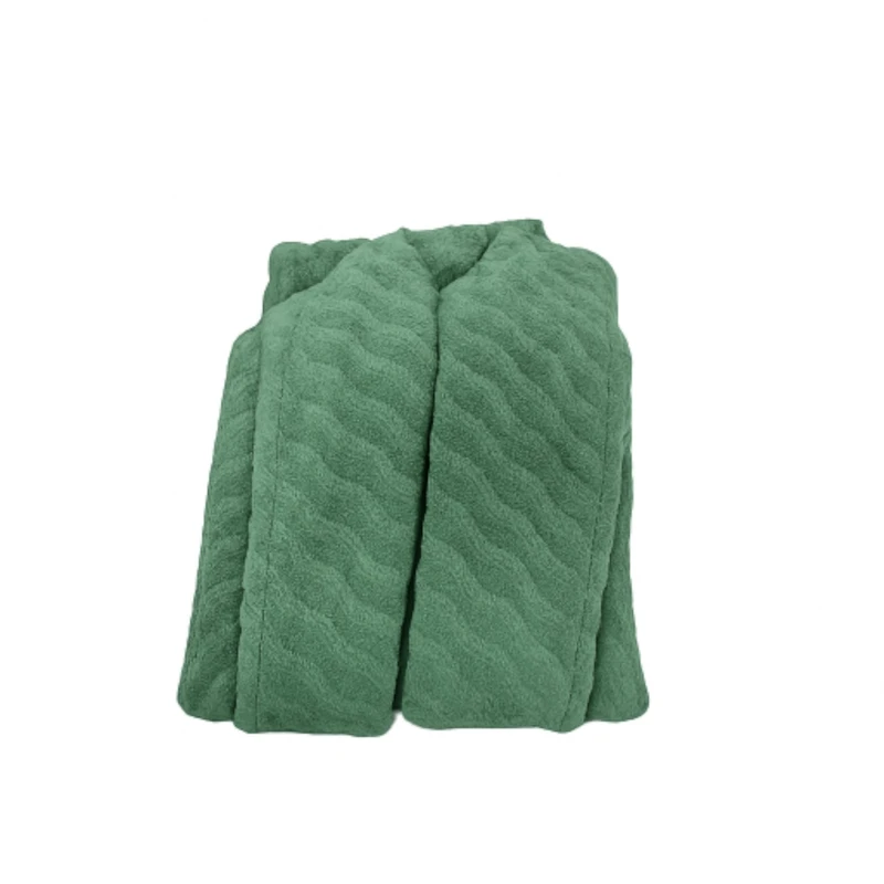 حوله پالتویی زربافت مدل موج سایز 145 سانتی متر