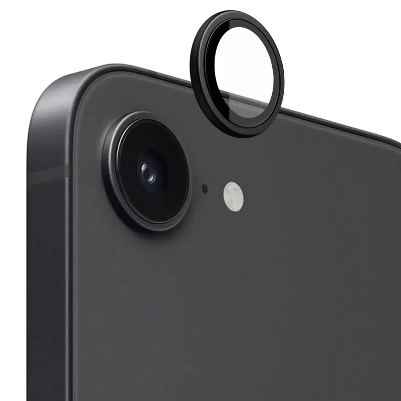 محافظ لنز دوربین بادیگارد مدل رینگی مناسب برای گوشی موبایل اپل iPhone 16e