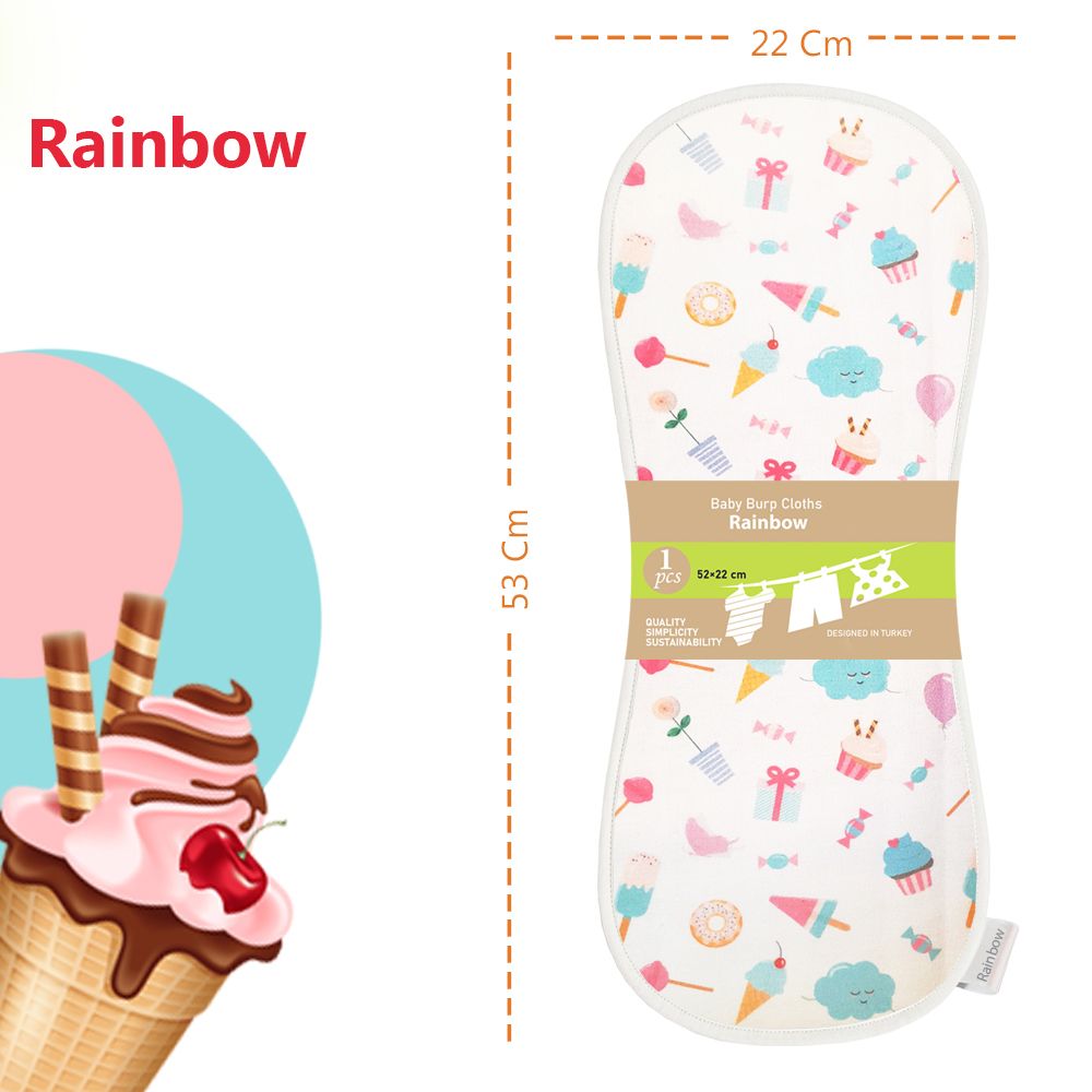   آروغ گیر نوزاد رینبو مدل ice-Cream -  - 2