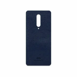 MAHOOT Deep-Blue-Leather Cover Sticker for OnePlus 8