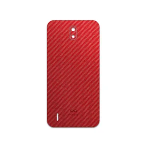 MAHOOT Red-Fiber Cover Sticker for Nokia C1