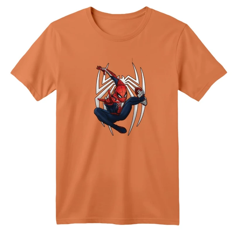 تی شرت آستین کوتاه بچگانه مدل مرد عنکبوتی کد ۱۱