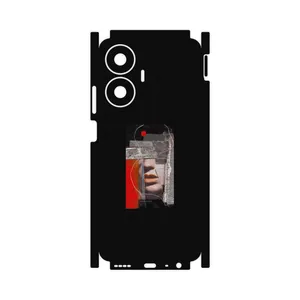 MAHOOT Collage of Mouth-FullSkin Cover Sticker for Realme C55