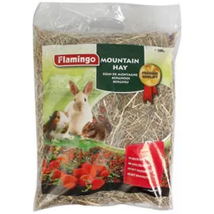 مکمل غذایی جوندگان فلامینگو مدل Mountain Hay Rosehip مقدار 500 گرم