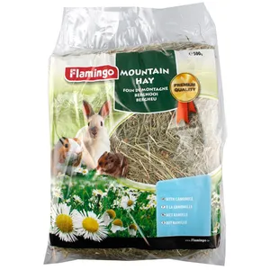 مکمل غذایی جوندگان فلامینگو مدل Mountain Hay Chamomile مقدار 500 گرم