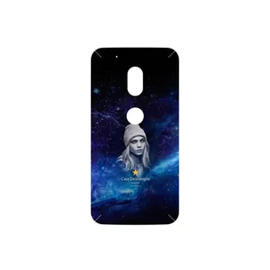 MAHOOT Cara Delevingne Cover Sticker for Motorola Moto G4 Play
