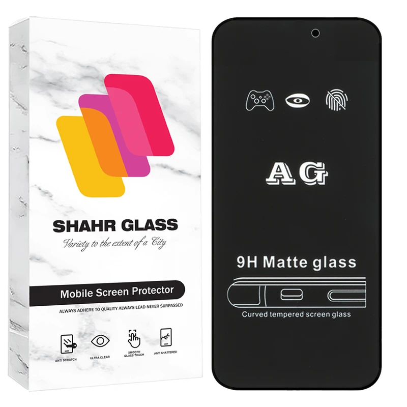 محافظ صفحه نمایش شهر گلس مدل FUAGS مناسب برای گوشی موبایل اپل iPhone 16