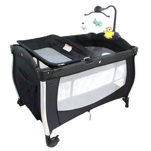 تخت و پارک کودک بیبی فور لایف مدل P130 تخت و پارک کودک بیبی فور لایف مدل P130