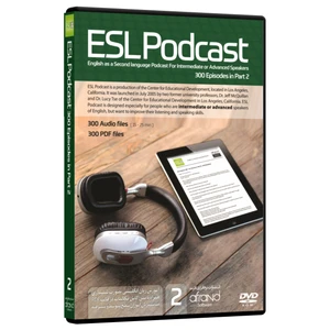 نرم افزار صوتی تقویت مکالمه زبان انگلیسی ESL Podcast 2  انتشارات نرم افزاری افرند