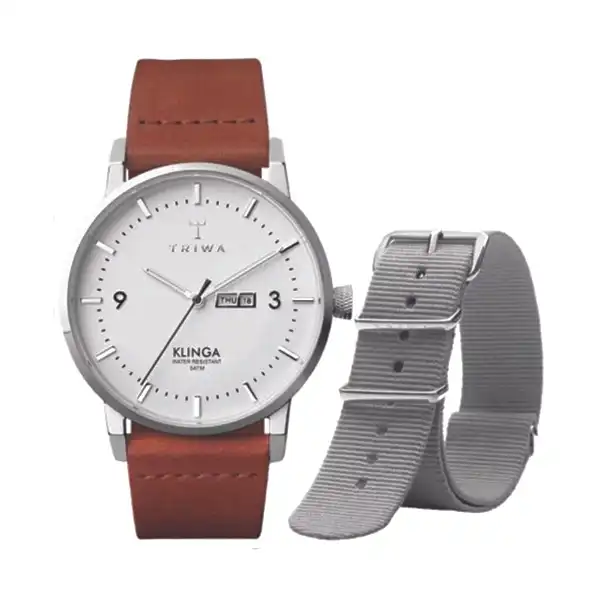 ساعت مچی عقربه ای تریوا مدل snow klinga