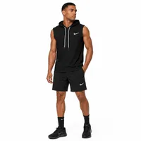 ست تاپ کلاهدار و شلوارک ورزشی مردانه مدل Basic-NK0071