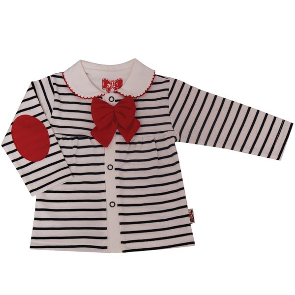 تونیک نوزادی نیلی مدل Red Bow تونیک نوزادی نیلی مدل Red Bow