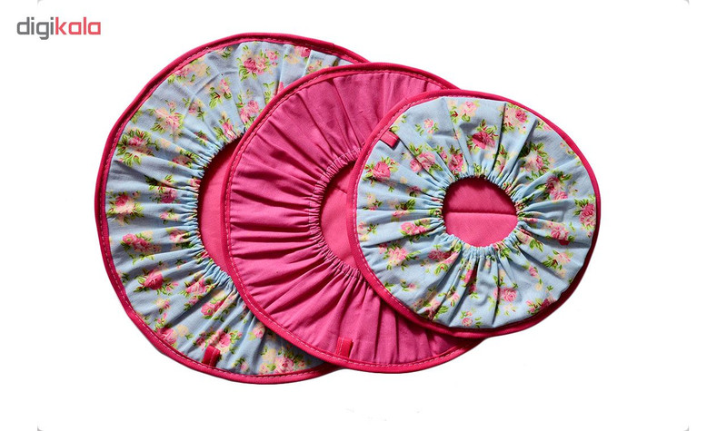 دم کنی ۳ تکه طرح گل کد DK-02
