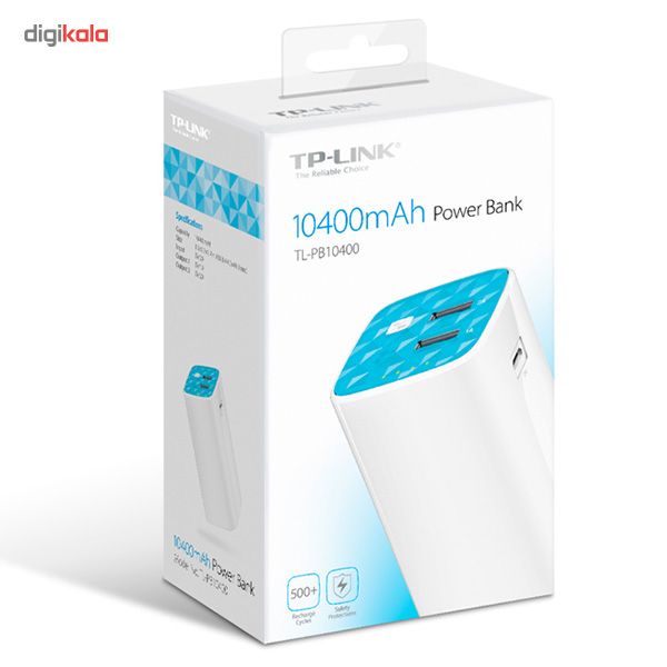 شارژر همراه تی پی-لینک مدل TL-PB10400 با ظرفیت 10400mAh main 1 2