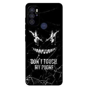 Megafone Dont touch my phone 1884 Cover For Motorola Moto G60S
