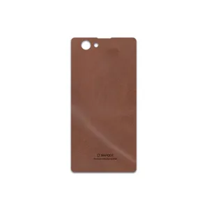 MAHOOT Matte-Natural-Leather Cover Sticker for Sony Xperia Z1 Compact