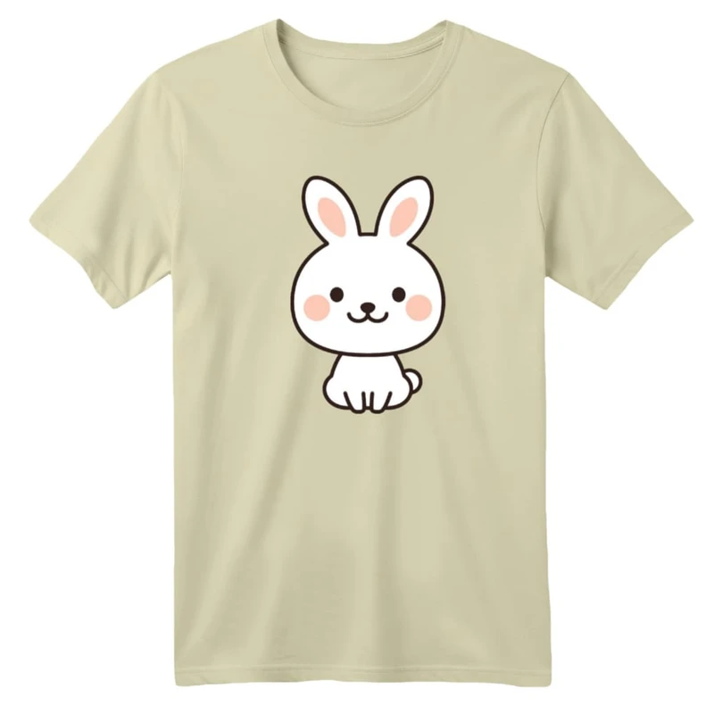 تی شرت آستین کوتاه بچگانه مدل خرگوش کد ۱۳