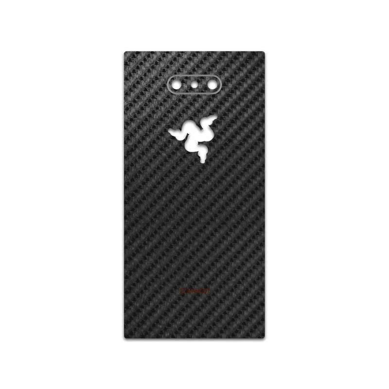 برچسب پوششی ماهوت مدل Shine-Carbon-Fiber مناسب برای گوشی موبایل ریزر Phone 2
