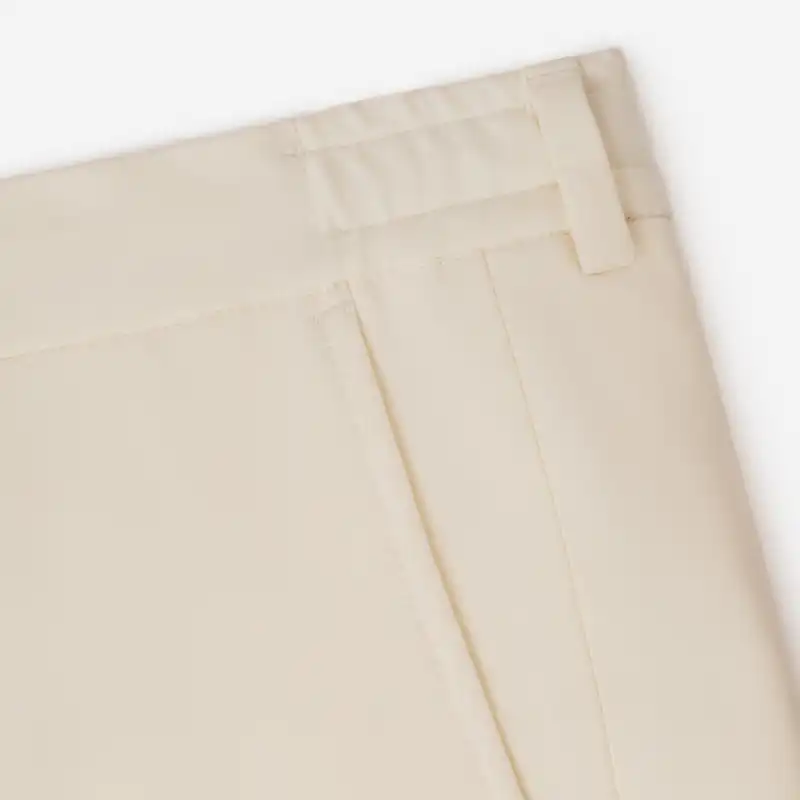 شلوار مردانه کروم مدل پارچه ای کمربند دار 2422506