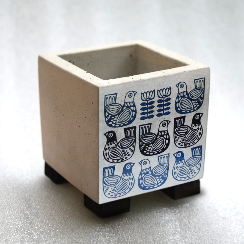 گلدان طرح کبوتر مدل 01