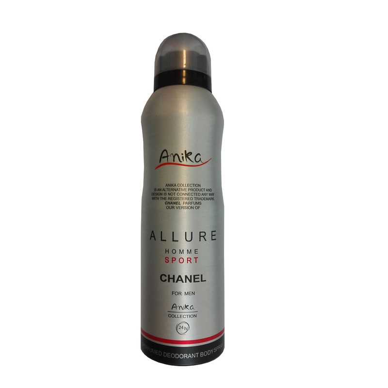 اسپری مردانه آنیکا مدل Allure homme sport حجم 200 میلی لیتر