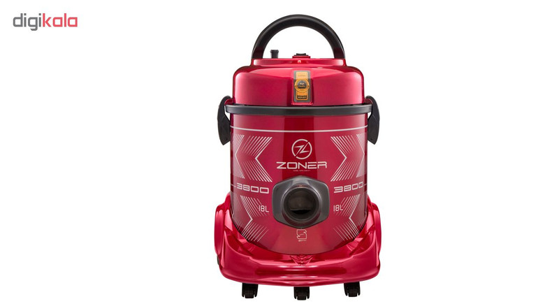 جارو برقی سطلی زونر مدل 3800