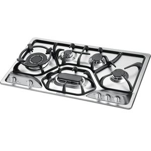 اجاق گاز صفحه‌ای پنج شعله استیل البرز مدل S-5908