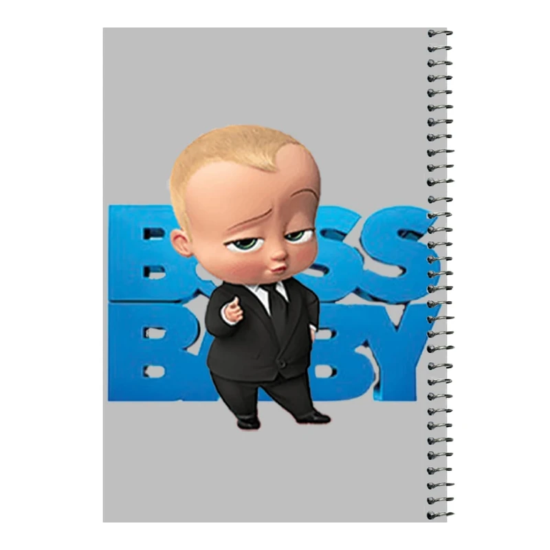 دفتر مشق 80 برگ اس جی مدل بچه رئیس کد ۱    