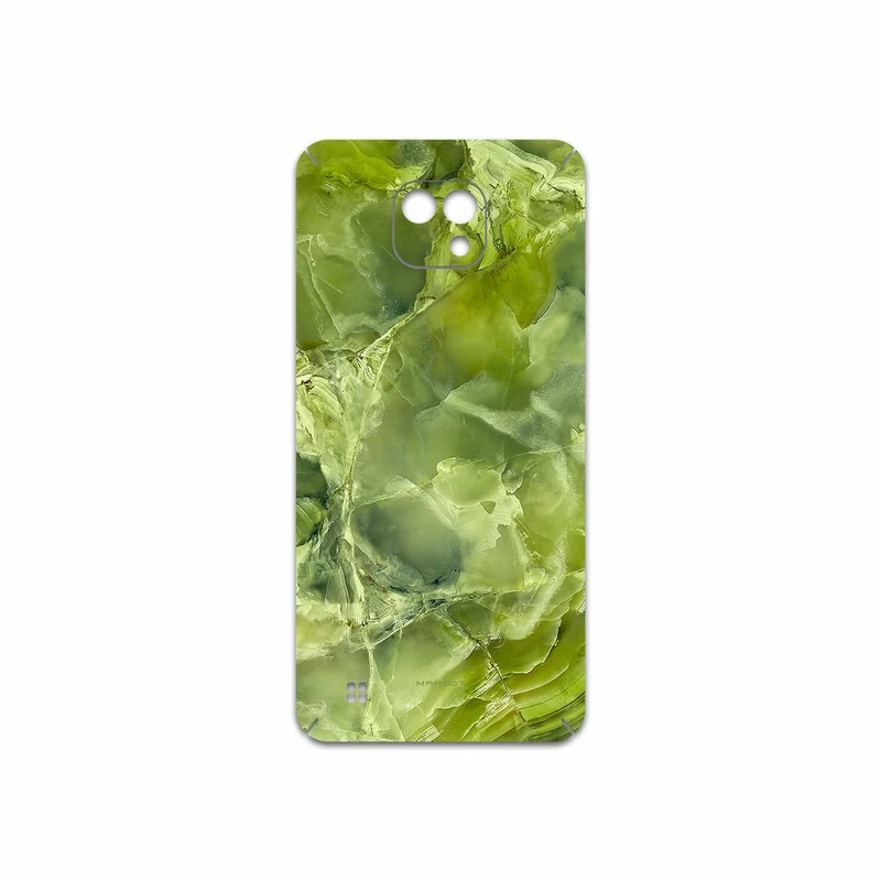 برچسب پوششی ماهوت مدل Green Crystal Marble مناسب برای گوشی موبایل ال جی X Cam