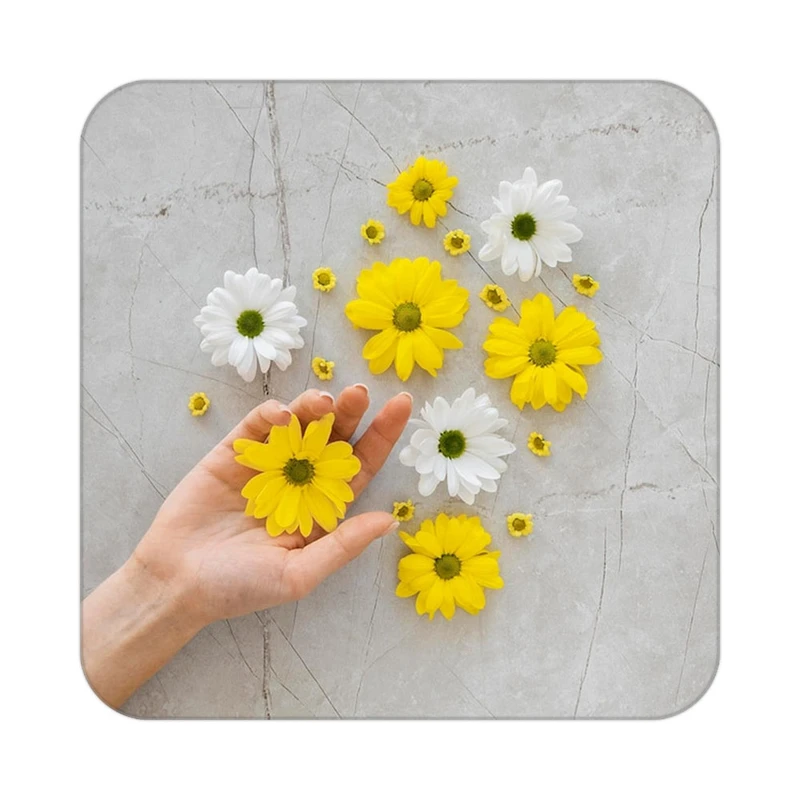 زیر لیوانی کاکتی طرح گل مدل mp17312