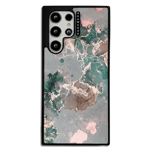 AKAM AMC-WSGS22U-MARBLE-34 Cover For Samsung Galaxy S22 Ultra
