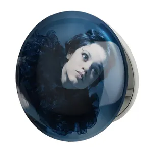 آینه جیبی خندالو طرح سریال ونزدی Wednesday مدل تاشو کد 25289 