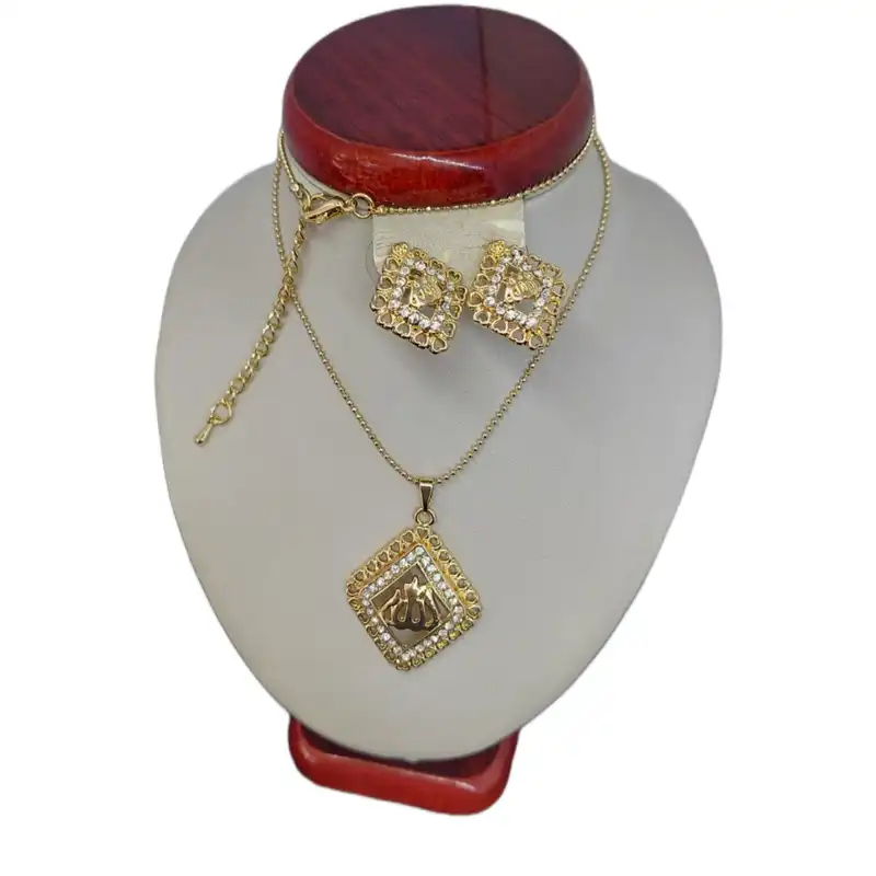 نیم ست زنانه مدل الله طرح لوزی کد 06