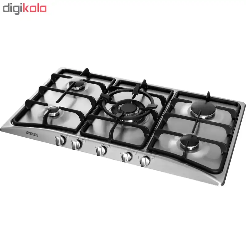 اجاق گاز صفحه ای استیل البرز مدل S-5906