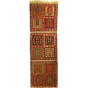     گلیم دستبافت یک متری مدل ورنی کد 410143