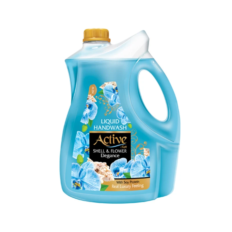 مایع دستشویی اکتیو مدل صدفی-blue وزن 3750 گرم