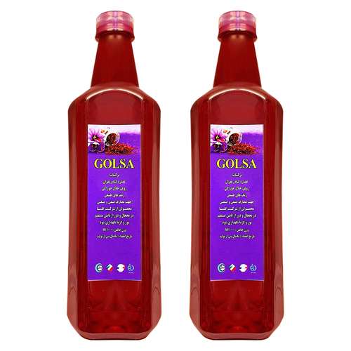 عصاره زعفران گلسا - 1000 گرم مجموعه 2 عددی