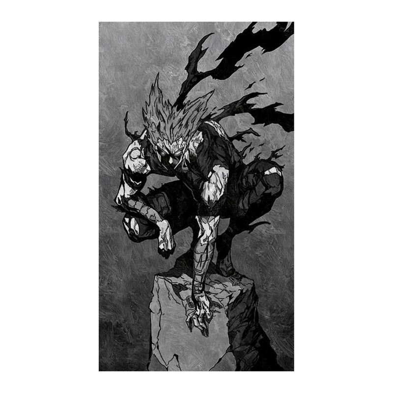 استیکر لپ تاپ و موبایل مدل انیمه طرح مرد تک مشتی سایتاما One Punch Man کد 1326