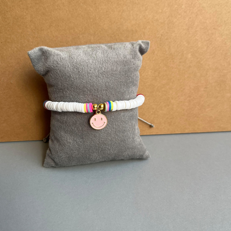 دستبند زنانه مدل فیمو و اموجی