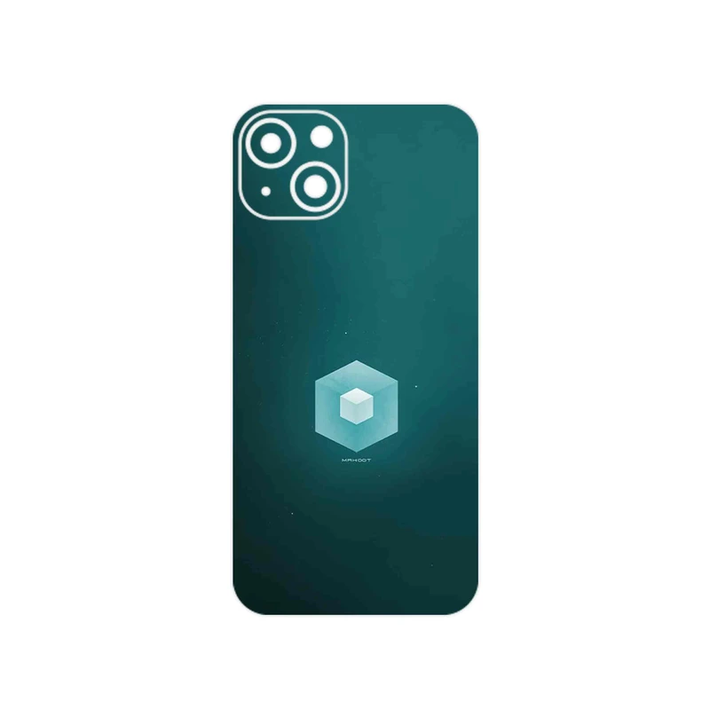 برچسب پوششی ماهوت مدل Minimal Cube icon مناسب برای گوشی موبایل اپل iPhone 13