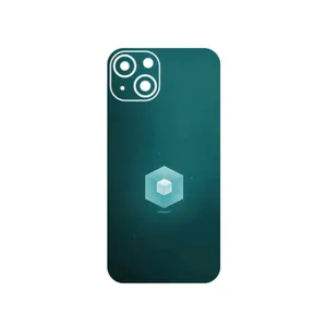 MAHOOT Minimal Cube icon Cover Sticker for Apple iPhone 13