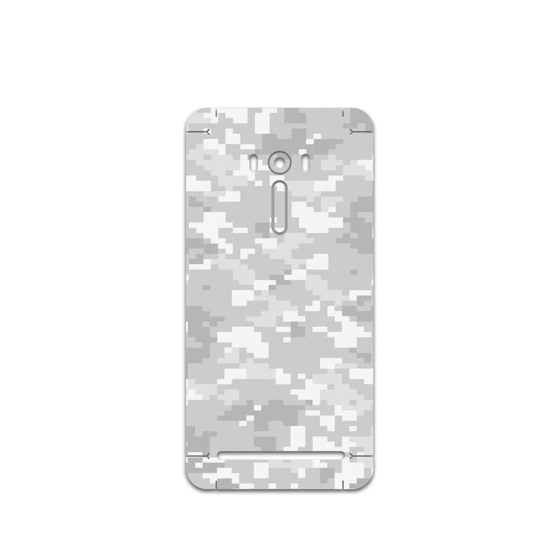برچسب پوششی ماهوت مدل Army-Snow-Pixel مناسب برای گوشی موبایل ایسوس ZenFone Selfie
