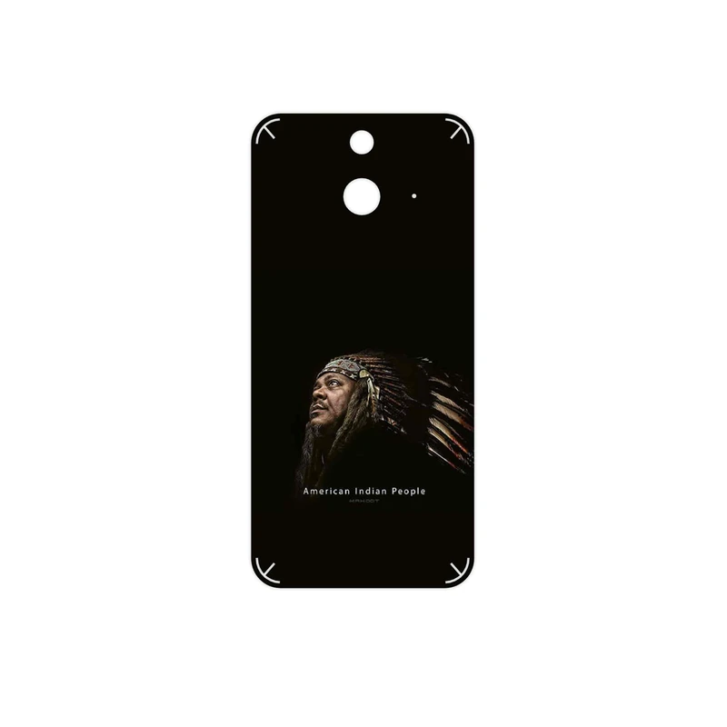 برچسب پوششی ماهوت مدل Portrait of an Indian Man مناسب برای گوشی موبایل اچ تی سی One E8