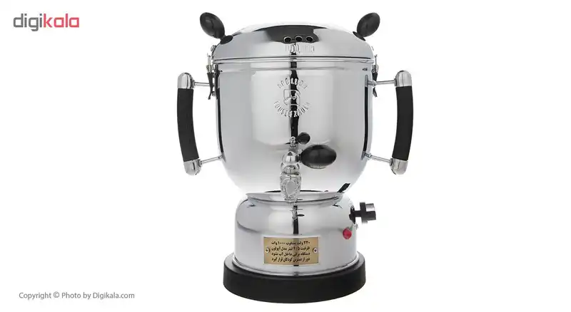 سماور برقی آپولون مدل دولوکس هیدرولیک 1000 وات حجم 5 لیتر