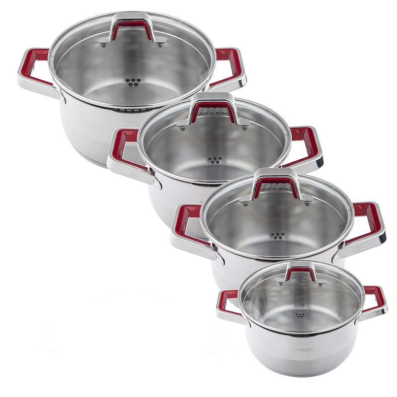 سرویس قابلمه 8 پارچه نورتاش مدل 0124