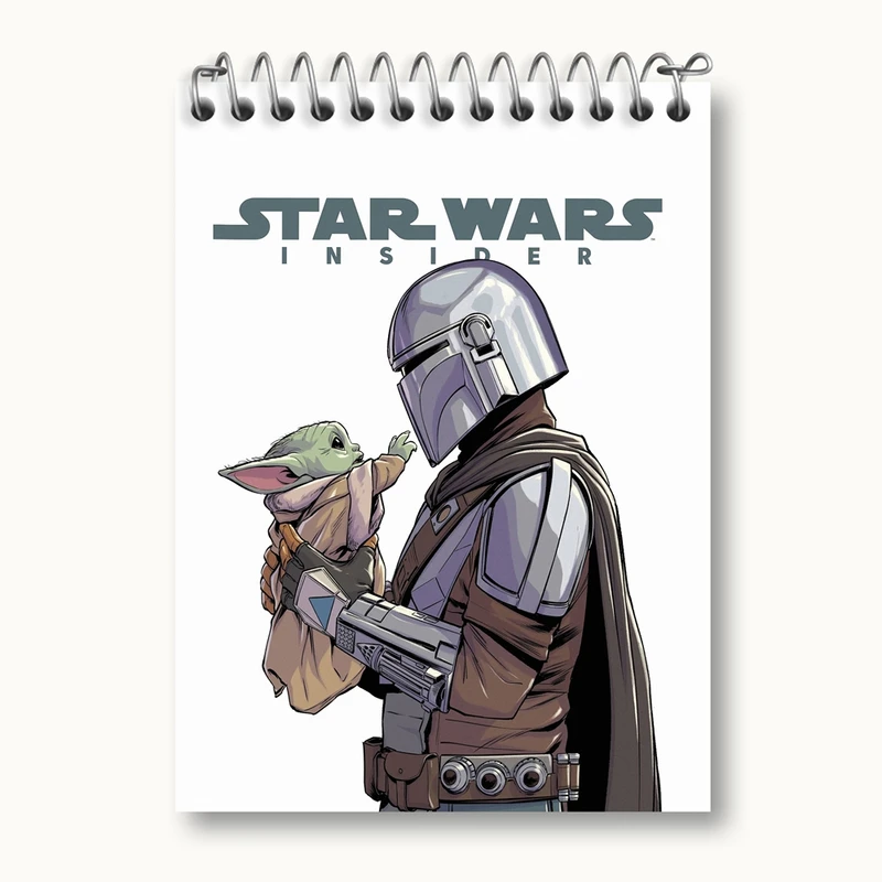 دفتر یادداشت 50 برگ خندالو مدل جنگ ستارگان Star Wars کد 10285