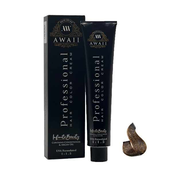 رنگ مو آوایی شماره 6.00 حجم 120 میلی لیتر رنگ بلوند تیره قوی