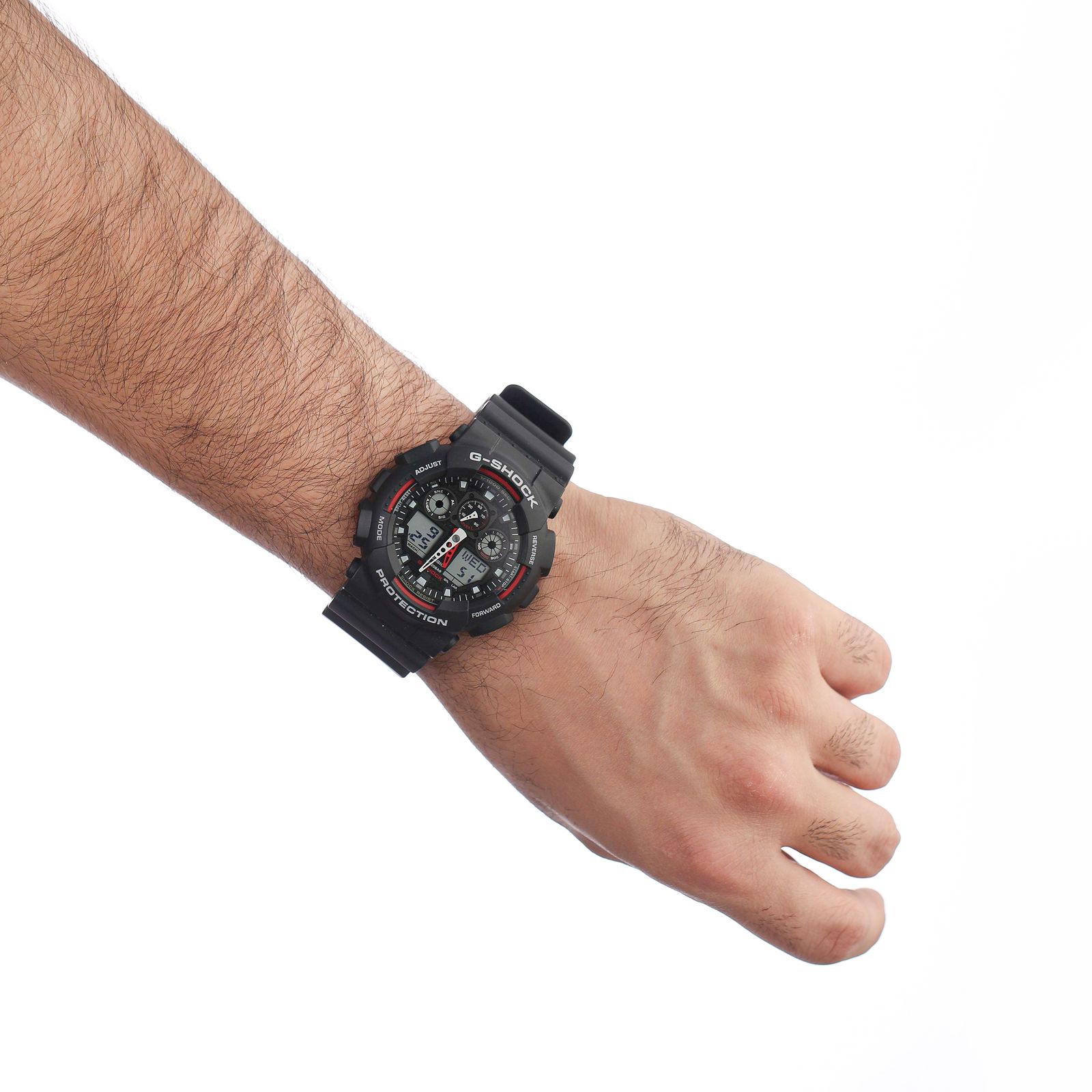 ساعت مچی عقربه‌ای مردانه کاسیو مدل GA-100-1A4DR -  - 7