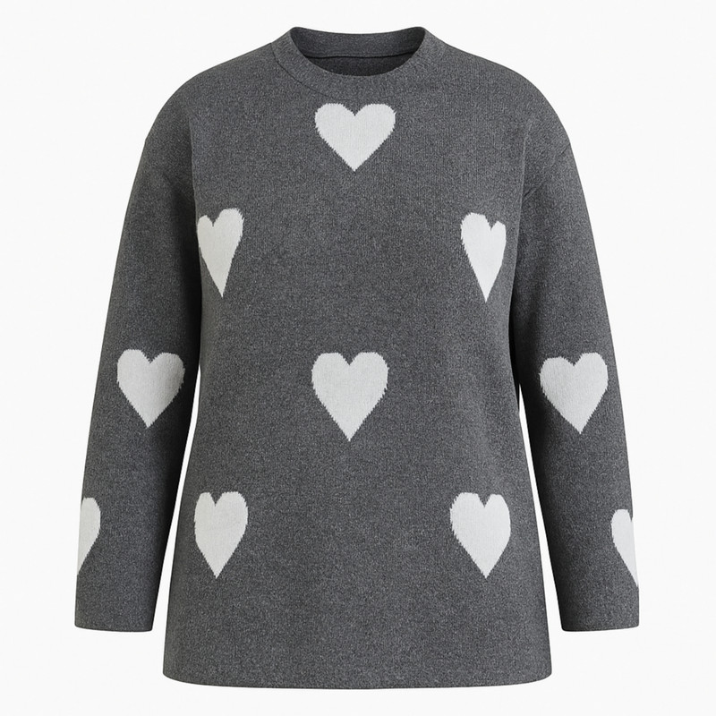 پلیور یقه گرد زنانه مدل 689